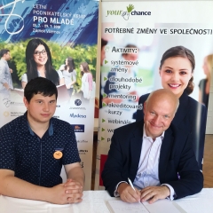 Pavel Fischer na Letním podnikatelském kempu