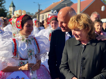 Pavel Fischer na Svatováclavských hodech v Dolních Bojanovicích