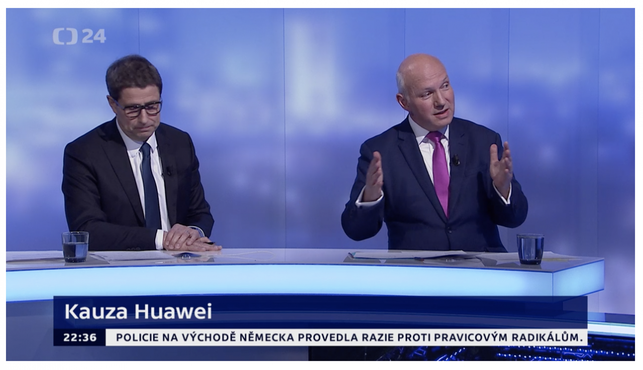 Pavel Fischer hostem pořadu Události, komentáře 10. dubna 2019