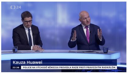 Pavel Fischer hostem pořadu Události, komentáře 10. dubna 2019
