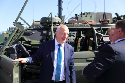 Pavel Fischer navštívil Dny NATO 2019 v Ostravě