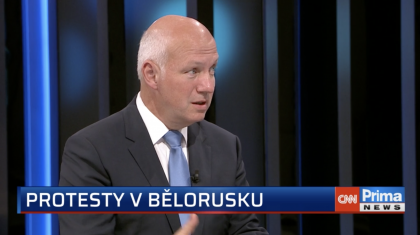 Pavel Fischer pro CNN News k situaci v Bělorusku