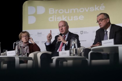 Pavel Fischer na Broumovských diskusích o hodnotách v politice