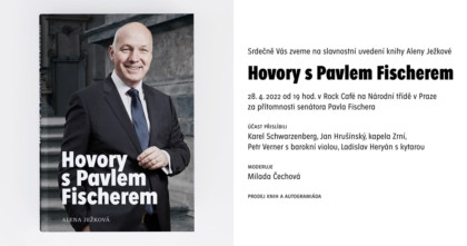 Slavnostní uvedení knihy Hovory s Pavlem Fischerem 28.4.2022