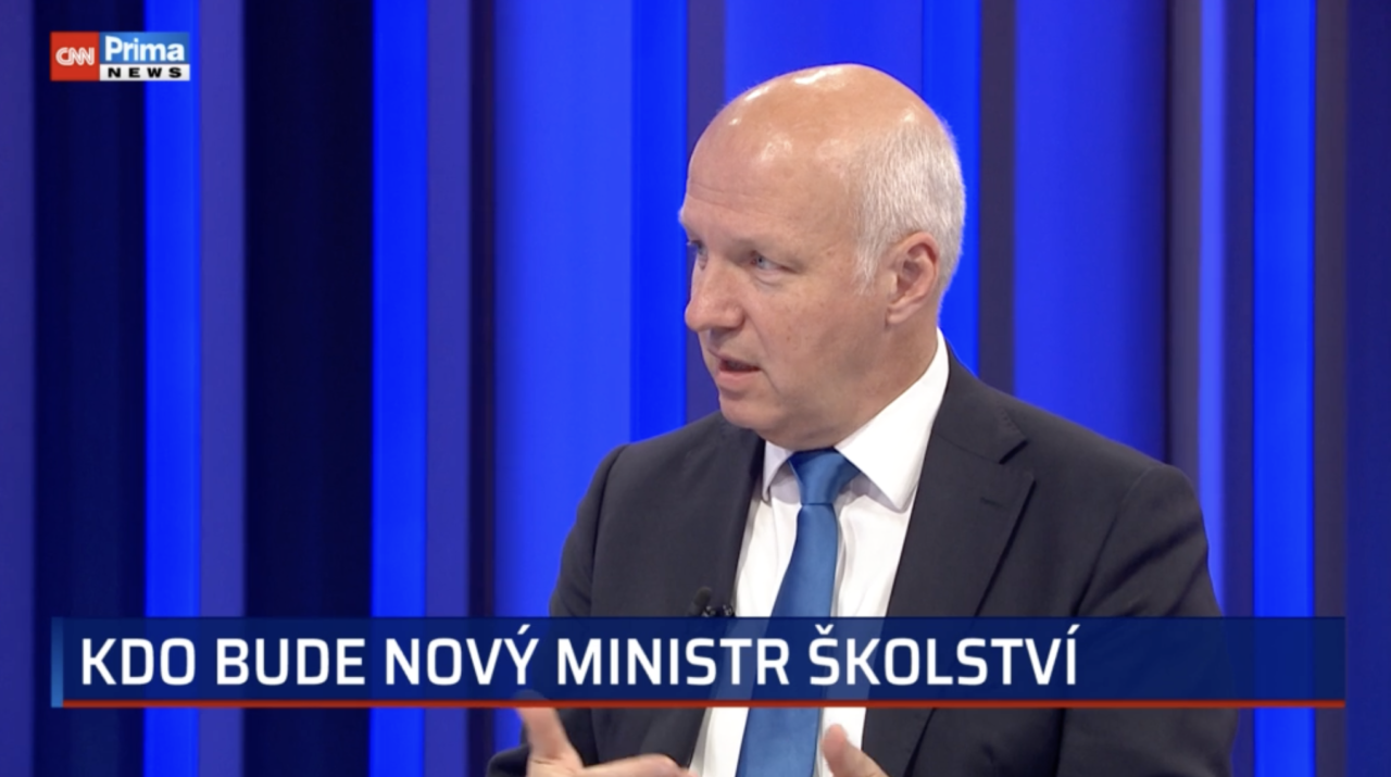 Rozhovor pro CNN Prima NEWS: Pavel Fischer hostem pořadu Divoká karta
