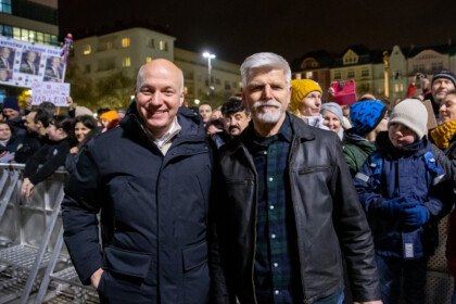 Pavel Fischer vyjádřil podporu Petru Pavlovi v Ostravě