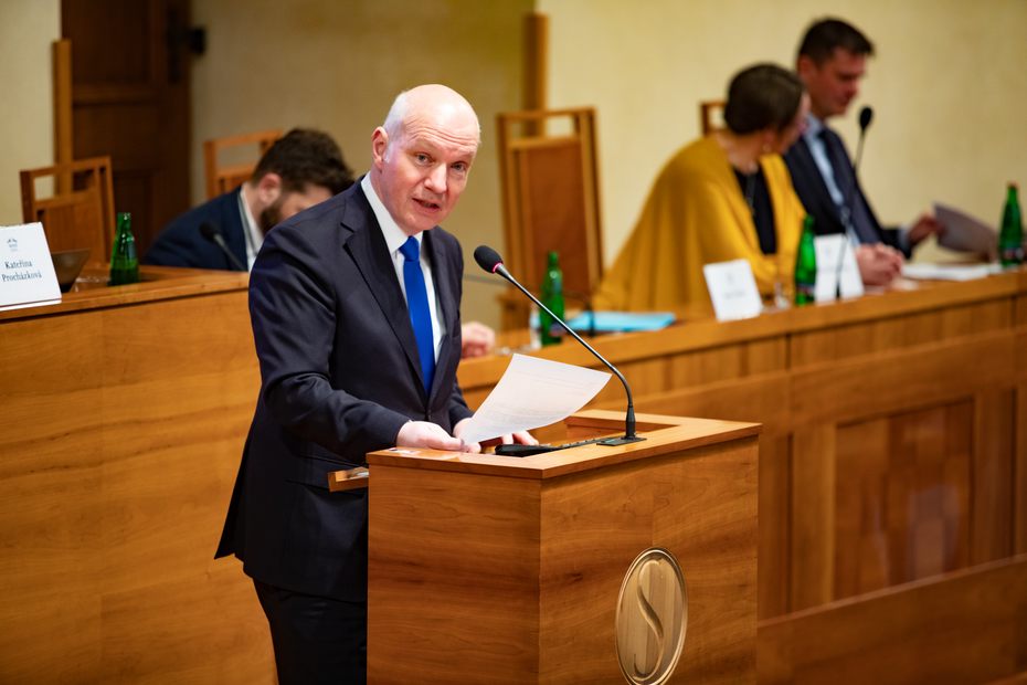 Projev v Senátu: K přípravě summitu NATO ve Vilniusu