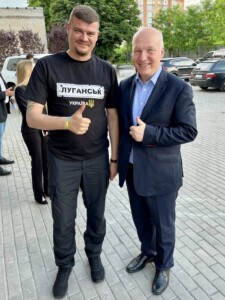 Gubernátor Luhanské oblasti Artem Lysohor